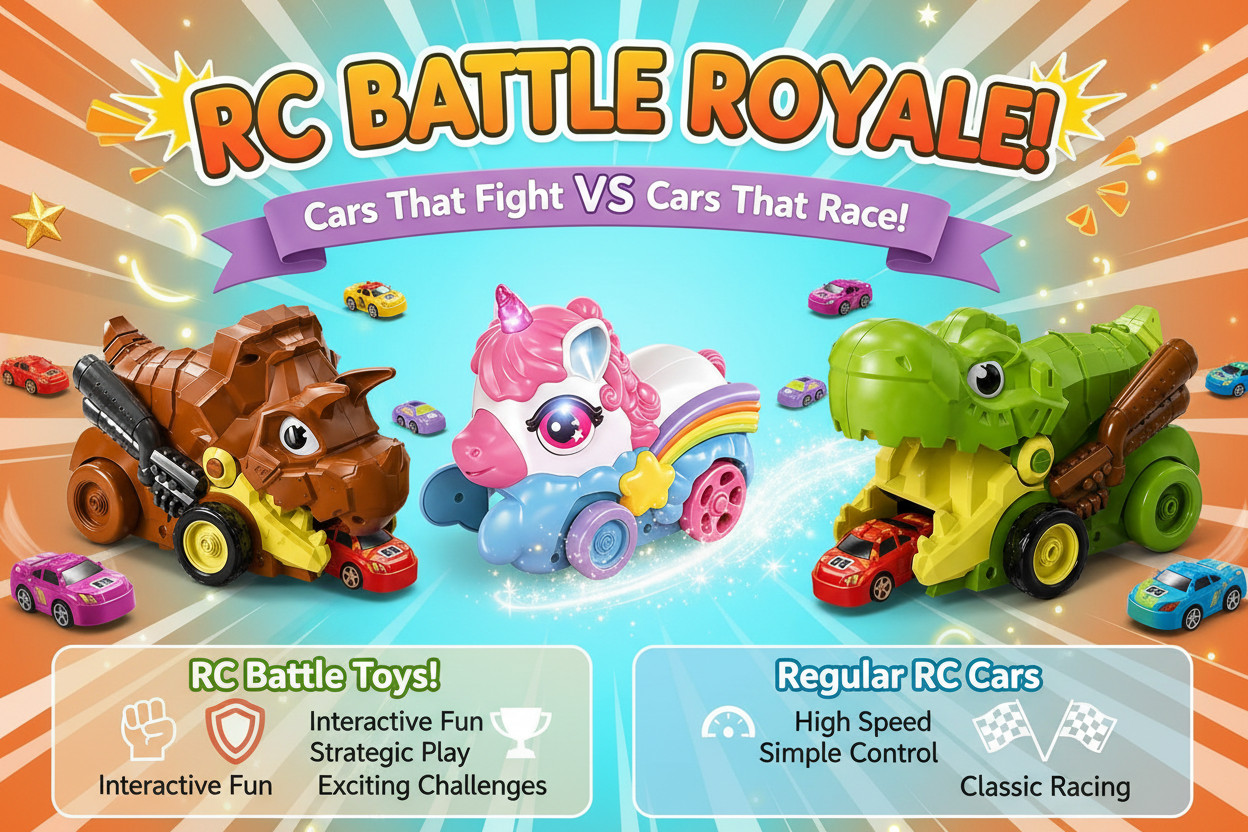 RC Battle Toys vs Regular RC Cars: Which Is Better for Kids?