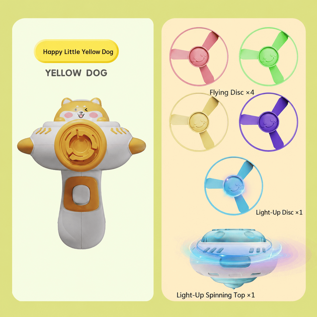 Juguete de Disco Volador con Cuerda para Niños, Lanzador de Ovni Giratorio Manual para Juegos al Aire Libre en el Parque y Recuerdos de Fiesta