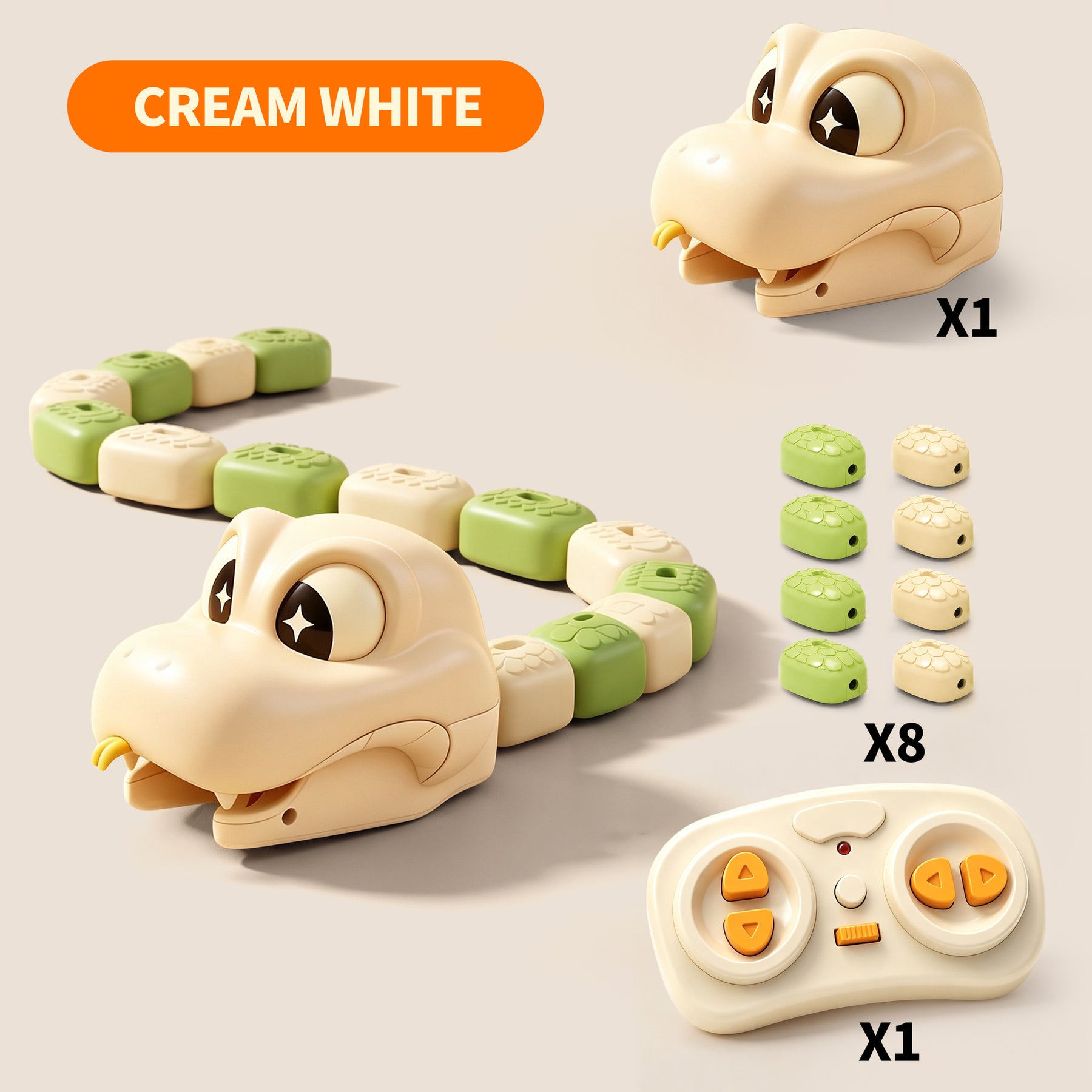 Juguete de Batalla de Serpientes Come-Coches Magnéticos RC para 2 Jugadores – Juego Interactivo de Carreras para Niños