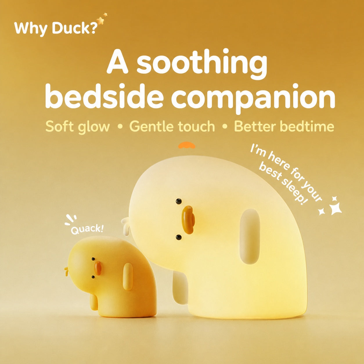 Baby Night Light with Auto-Off Timer – Soft Silicone Touch Lamp for Kids’ Bedroom, Sleep Training Aid with Warm Amber Glow, USB Rechargeable Portable Nursery Lamp (Safe for Newborns)