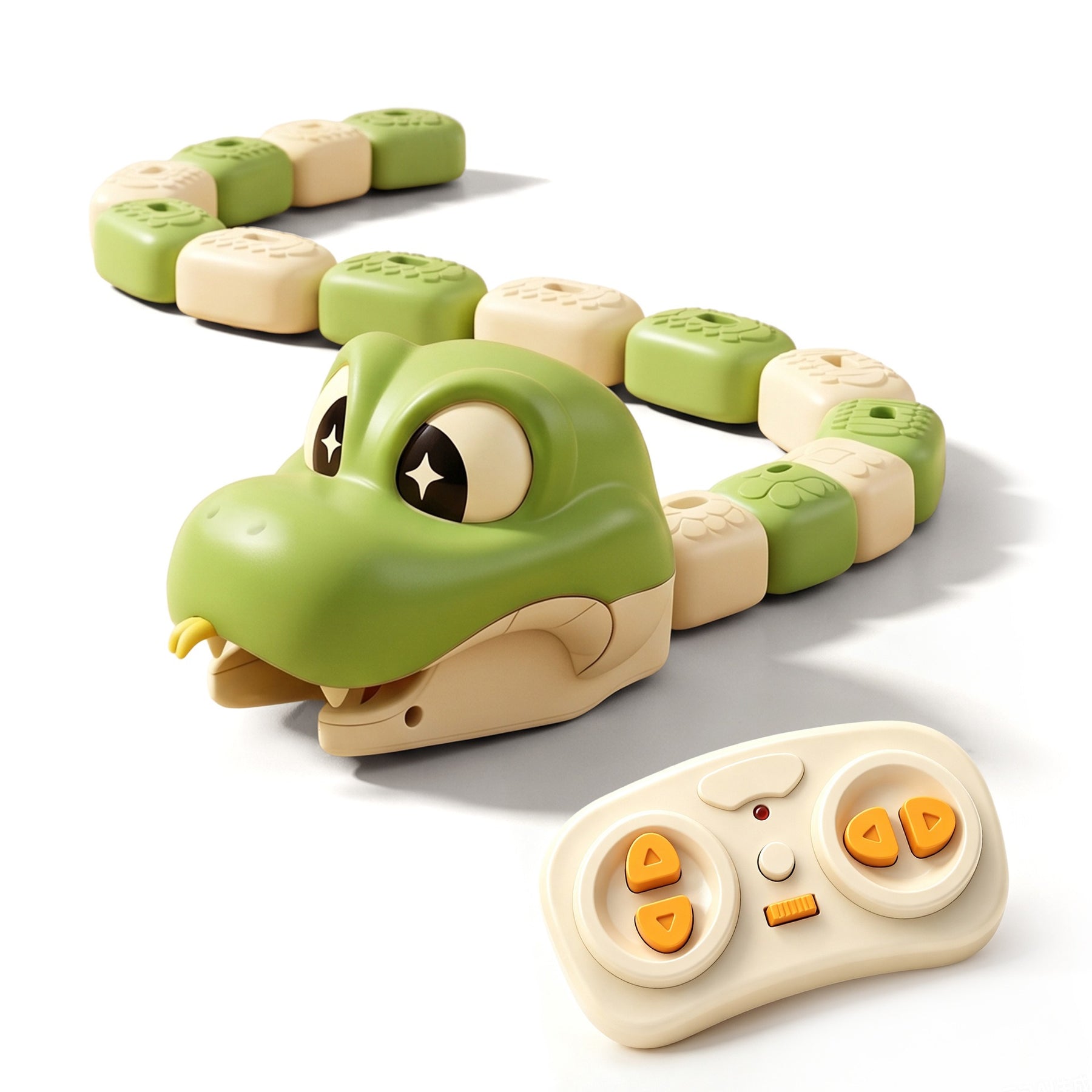 Juguete de Batalla de Serpientes Come-Coches Magnéticos RC para 2 Jugadores – Juego Interactivo de Carreras para Niños